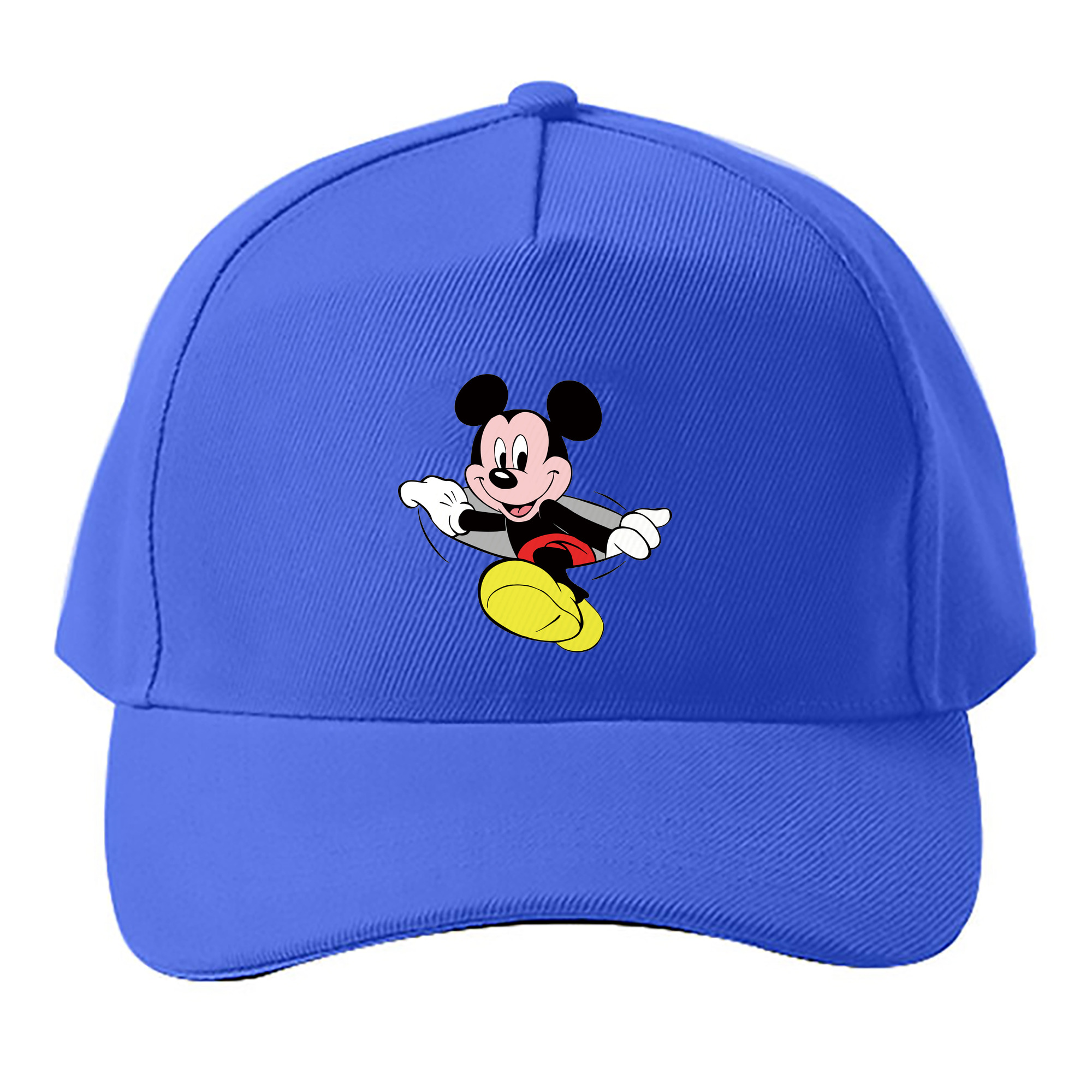 （画像用） ミッキーマウス Mickey Mouse ベースボールキャップ 綿100％ 男女兼用 帽子 スポーツ